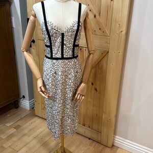 Express Lace Midi Dress